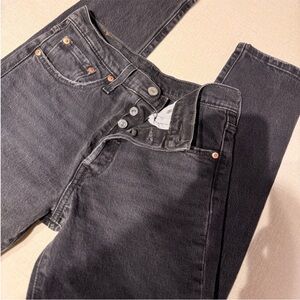 Charcoal Skinny High Waisted Levi’s